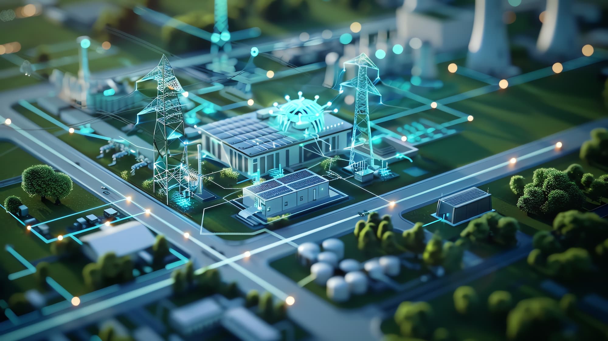 Energy powered city